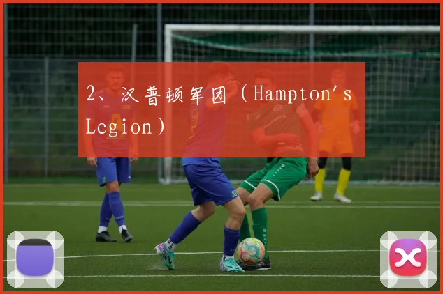 2、汉普顿军团（Hampton's Legion）